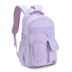 ALO School backpack for junior high and high school girls spine-protecting lightweight large-capacity waterproof backpack