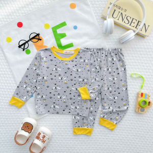 Bộ Dài Tay Thun Lạnh MINKY MOM In Hình Động Vật Dễ Thương Cho Bé 0-8 Tuổi Phù hợp Bé Từ 7 -26kg