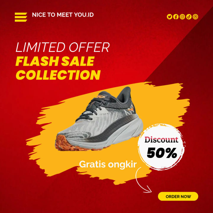 Hoka One One Challenger ATR Trail Running Shoes Men Abu Tua