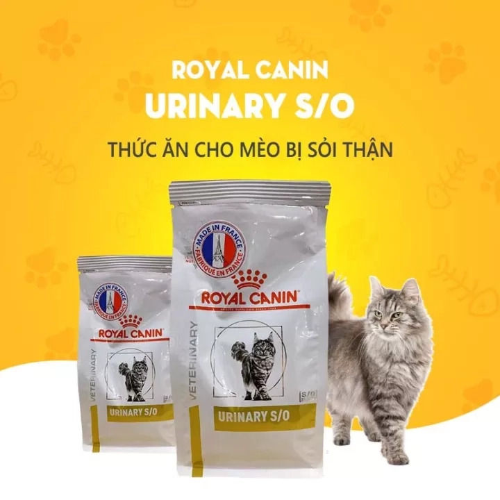 ROYAL CANIN URINARY S/O - THỨC ĂN CHO MÈO BỊ SỎI THẬN TÚI 1.5KG