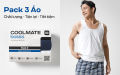 [CHỈ 4-7.5 TẶNG QUÀ ĐƠN TỪ 299K]Pack 3 Áo ba lỗ Coolmate Basics - Coolmate [Không đổi trả]. 