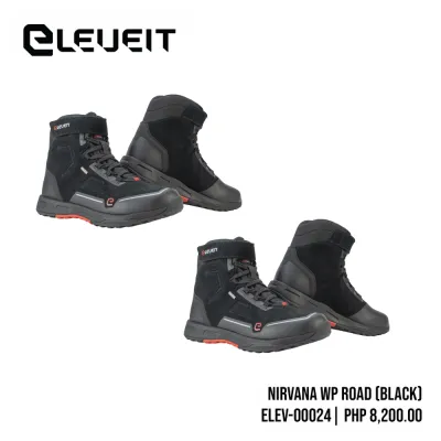SEC Eleveit Riding Shoes Boots for Motorcycle Nirvana WP Road (Size 41-45) (ELEV-00024)