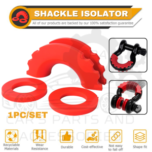 CPA 1PC SHACKLE ISOLATOR KIT FOR 3/4 TOW HOOK WITH 4 WASHERS INCLUDED  (1533)