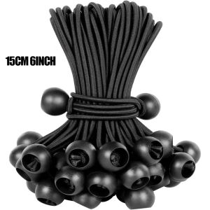 20/50ชิ้น เชือกยางยืดสำหรับเต็นท์กลางแจ้ง / ผ้าใบกันสาด / เชือกยางยืดสำหรับเต็นท์ตั้งแคมป์ / เชือกผูกเต็นท์