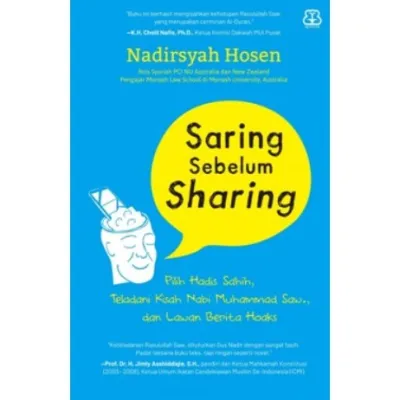 SARING SEBELUM SHARING PROF. H. NADIRSYAH HOSEN PH. D. - BENTANG PUSTAKA
