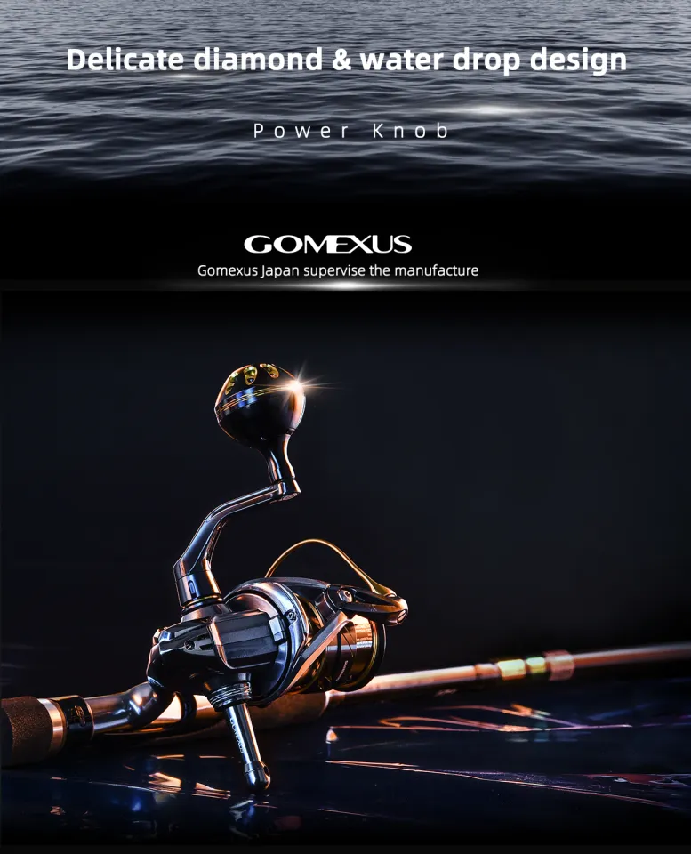 Gomexus Saltwater Type 45-47mm Handle Knob for Shimano Twin Power SW  Stradic SW Daiwa Peen Jigging Fishing Reel 5000-20000 B45/B47