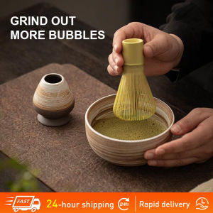 Kitchen Accessories Handcrafted Matcha Green Tea Powder Whisk Teaware Japanese Ceremony Bamboo Chasen Tea Tool Tea Brush