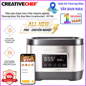 Máy Nấu Chậm Sous Vide Creativechef SV700 Dạng Bể Chuyên Nghiệp Cho Gia Đình Nhà Hàng Khách Sạn