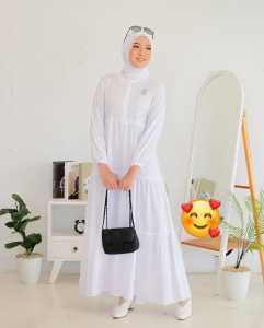 Gamis Polos Kekinian