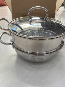 Bộ xửng hấp 3 đáy fivestar thân thấp núm C