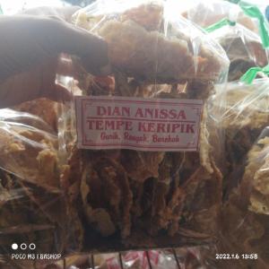 Keripik tempe/keripik/kripik tempe 1/2 kg/Others/makanan khas jogja/oleh oleh khas jogja/Keripik tempe 200 gram