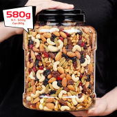 【Large cans 1kg】Roasted mixed nuts and Dried Fruit Daily nuts ready to eat healthy mixed nuts Mix Nuts and fruits