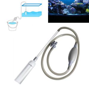 ER52858 With Filter Grid Vacuum Water Changer Gravel Filter Fish Tank Aquarium Cleaner Aquarium Siphon Water Cleanger Tools Aquarium Accessories Water Pump Cleaner