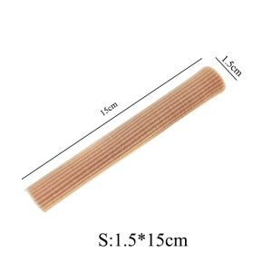 15cm Fabric Gel Tube Finger Toe Protector / Correction Bunion Guard Toe Bandage / Hand Pain Relief Soft Silicone Separator / Cuttable Toe Tubes Sleeves Protectors Elastic Fabric Lined with Silicone Gel Relief Toe Pressure Pain
