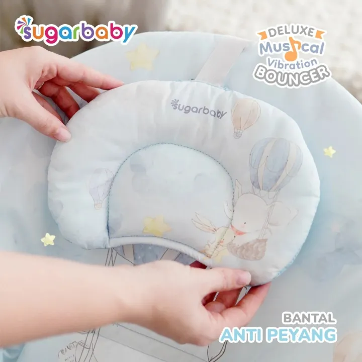 READY%20BANDUNG%20SUGAR%20BABY%20SUGARBABY%20Sugar%20Baby%20New%20Deluxe%20Musical%20Vibration%20Bouncer/Ayunan%20Bayi/Bouncer%20Bayi%20RECLINE%20-%20Image%207