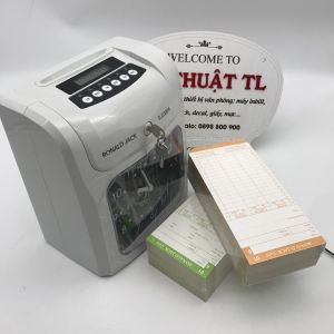 Máy châm công thẻ giấy Ronald Jack RJ-2300A (đồng hồ kim ).