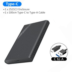 [Free gift] ORICO SATA to USB 3.0 Adapter External Hard Disk Case SSD HDD Enclosure 5Gbps Tool-free (2521U3)