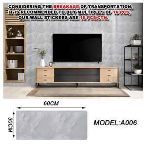 1-2 Day Delivery Marble Waterproof Wall Sticker Wallpaper 2CM Thicknesses Wallpaper Dinding Vinyl Marble Wallpaper