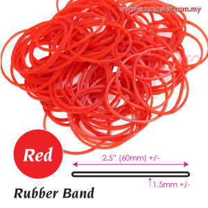 Rubber Band | Rubberband | Brown Rubber Band | Orange Rubber Band | Colour Rubber Getah Ikat | Getah Gelang Elastik |橡皮筋