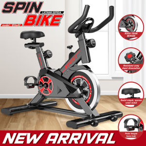 BG SPORT Sepeda Statis Spine Bike Model Elite Alat Fitness Gym At Home