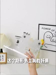 Desktop Phone Holder Lazy Tablet Stand Universal Acrylic Transparent Dormitory Essential ipad Support Frame Desktop phone holder lazy tablet holder universal for computersiyyuyu1.my20241005