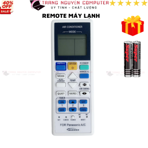 Điều khiển điều hòa Panasonic Mã 11 Inverter remote máy lạnh Panasonic - tặng kèm pin - Trang Nguyễn Computer