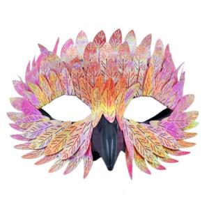 Eagle Mask Half Face Mask Halloween Mask Masquerade Mask Party Mask Role Playing Mask Bird Beak Feather Mask