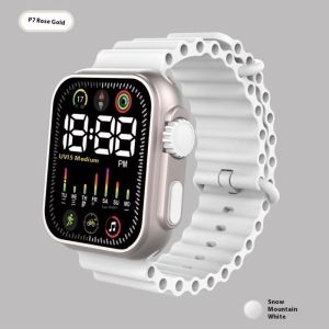 NAICHONG P7 Jam Tangan Digital LED ใหม่พร้อมปุ่มคู่ดีไซน์สปอร์ตและทันสมัย