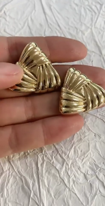 Đơn giản Bowknot Tim Sọc Bông tai quyến rũ cổ điển thanh lịch Khuyên tai thời trang những chiếc Khuyên tai món quà sinh nhật