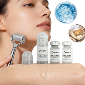 hot 0.25mm Microneedle Facial Serum Set Deep Hydration Lock Moisturizing & Repairing Dry skin remedy Facial serum Hydrating cream