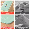 Non Stick Silicone Kneading Mat Heavy Duty Pastry Board with Measurement Marks Heat Resistant for Baking Cooking. 