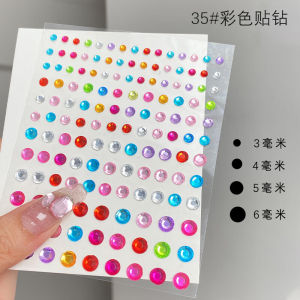 1PCS 3D Self-Adhesive Love Heart Design Fashion Body Face Stickers Gems Rhinestone Jewels Accessories Party Festival化妆脸部贴钻