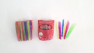 Garpu Plastik Kecil 8cm Untuk Kue Buah dll isi 80 Royal