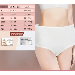 SG stock High waist Disposable panties underwear/Not touch wound Pure cotton Individual packaging 3A level sterilization