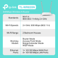 TP-Link Official | TL-WR840N 300Mbps |  Easy Setup 5GHz 2.4 GHz Dual Band Range Extender Long Range Access Point Wireless N Speed WiFi Router. 