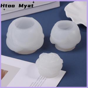 tantuoye Flower Silicone Candle Mold 3D Peony Flower Soap Gypsum Resin Casting Mould DIY Chocolate Cake Baking Tool Wedding Gift