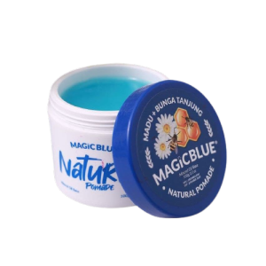Minyak Rambut Pomade Magic Blue Pomade Original Pomade Colour Pomade Borong Minyak Rambut Bon For Hair Grooming MexBlu