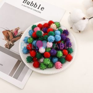 HappyBalloon 50pc Pompom Kumis Metalik Rambut Sensory Play Warna Warni Mainan Edukasi ISI 50 PCS