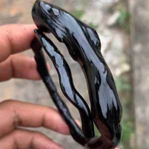 Gelang Akar Bahar Hitam Size Kelingking Berserat