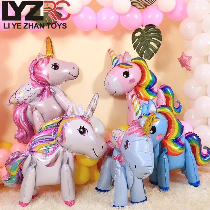 LYZRC Khinh Khí Cầu Kỳ Lân Trang Trí Biểu Ngữ Đồ Dùng Tiệc Mừng Sinh ...