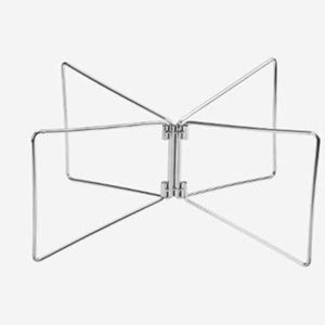 SERAPHYXO ป้องกันการลื่น ขาตั้งตู้เย็นพับได้ รับน้ำหนักได้ดี ไม่มีการรั่วไหล ชั้นวางกระเป๋าพับได้ น้ำหนักเบา สนับสนุน ที่วางแบบพกพาสำหรับตั้งแคมป์ การเดินทาง