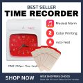 Daily Time Recorder Machine, DTR attendance recorder, Bundy clock time recorder machine. 