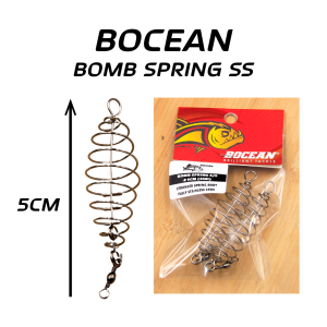BOCEAN FISHING BOMB SPRING S/S 2IN1 Dedak Spring Pancing Perambut Spring Bait.
