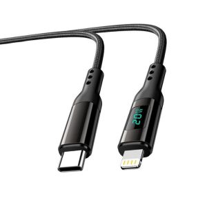Kabel Data PD 20W TYPE-C To Lighting/Iphone LCD Indicator Cable Fast Charging YESPLUS YS-832
