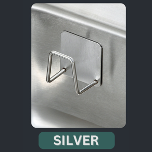 Rak Gantung Tempel Stainless Steel Kitchen Hook Organizer BHECKS2