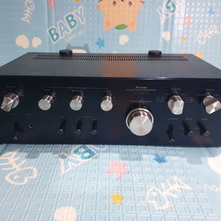 Amplifier integrated sansui au 5900 / 𝗕𝗔𝗖𝗔 𝗗𝗘𝗦𝗞𝗥𝗜𝗣𝗦𝗜!!!