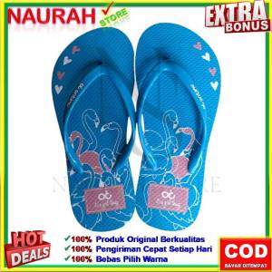 Sandal Jepit Anak Full Rubber Niwatori Sendal Size 31-35 Fipper On Time Karet Elastis Anti Slip