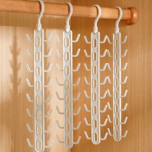 MARBLEX Có thể xoay 360 độ Móc treo đa chức năng Bền bỉ Tiết kiệm không gian Móc treo đồ lót và áo vest 16 móc treo Móc treo tủ quần áo Sắp xếp tủ quần áo