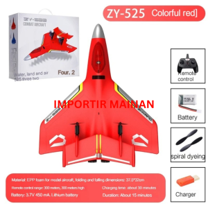 pesawat rc ZY525 ZHIYANG ZY-525 2.4ghz EPP foam amphibious rc plane