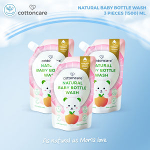 Cottoncare™ Plant-Based Baby Bottle Wash & Nipple Cleanser Hypoallergenic Dish Cleaner Natural Nature Buds Central